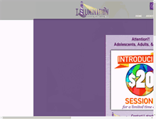 Tablet Screenshot of illuminationcc.com